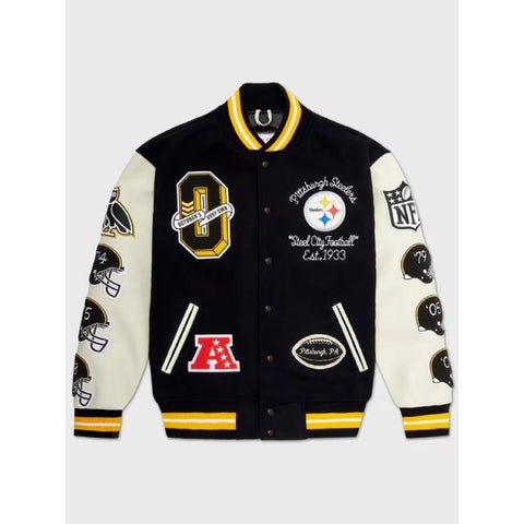 Pittsburgh Steelers Letterman Jacket