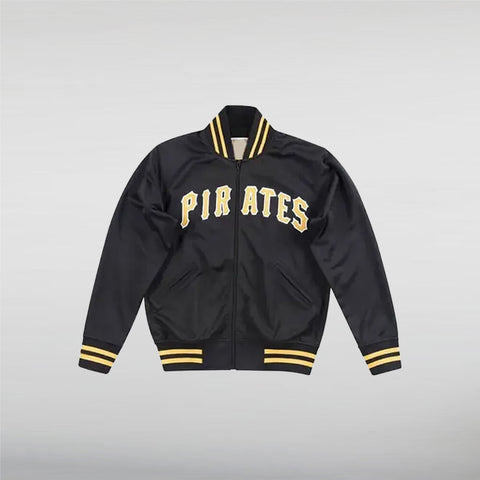 Pittsburgh Pirates Bomber Black Jacket