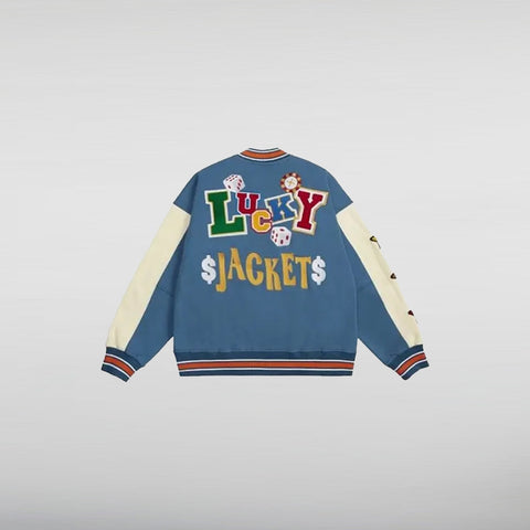 Poker Lucky Varsity Jacket