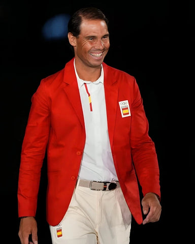 Olympics Rafael Nadal Red Blazer