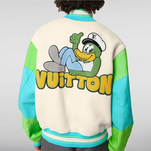 Rainbow Playground Varsity Jacket