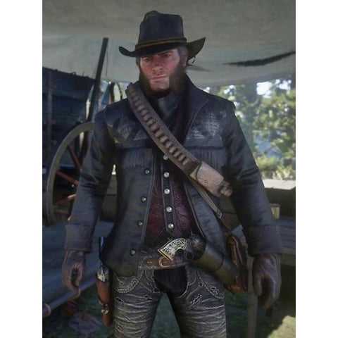 Nuevo Paraíso Gunslinger Hunting Leather Jacket