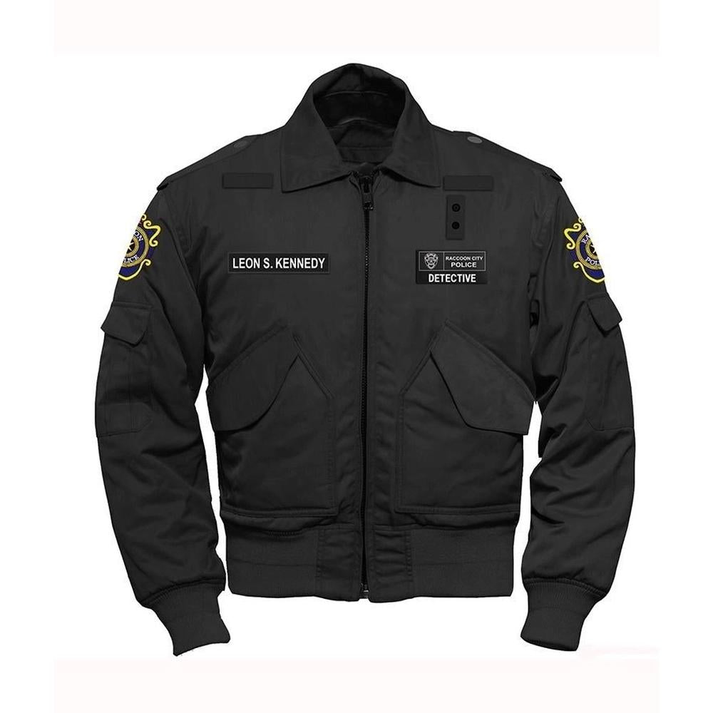 Jaket Rpd Leon S Kennedy RPD Jacket - Resident Evil RPD Jacket — Cosplay Street