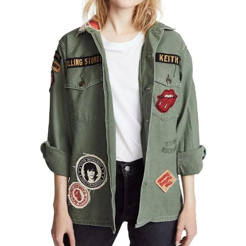 Madeworn Rolling Stones Army Jacket