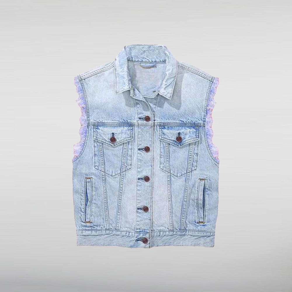 Ryan Gosling Barbie Denim Vest