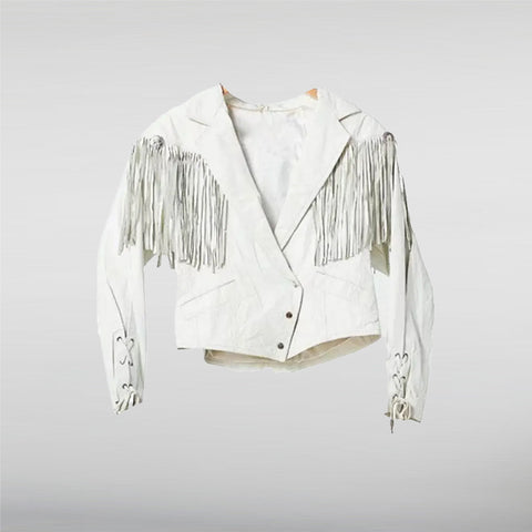 Sharon Stevens Fringe Jacket