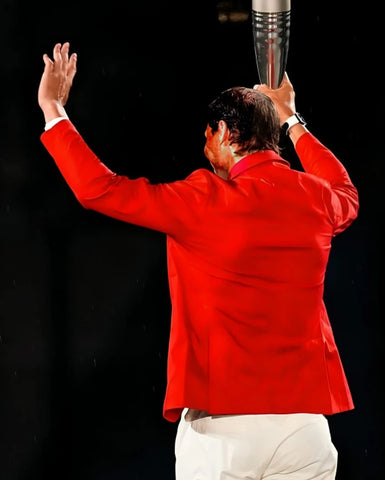 Olympics Rafael Nadal Red Blazer