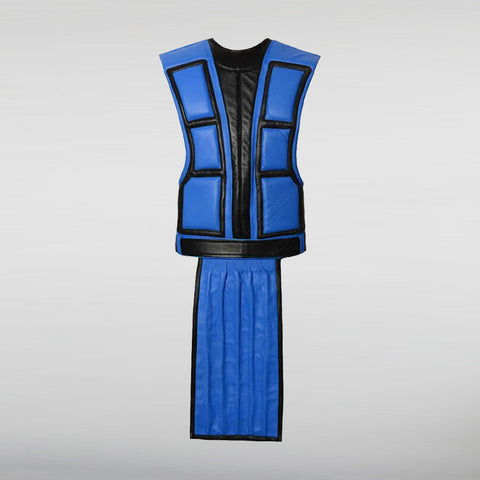 Sub Zero Mortal Kombat Leather Vest