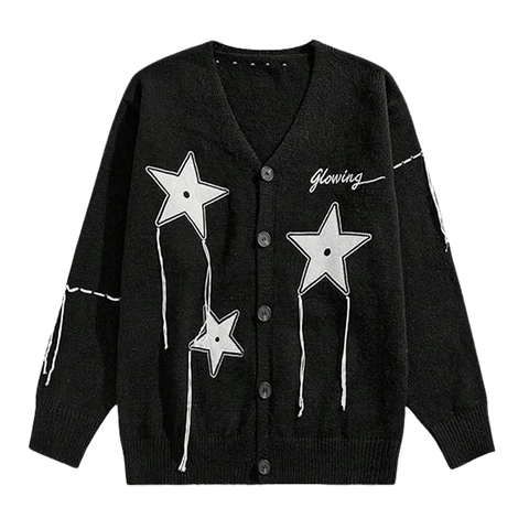 Skeleton Cardigan Mens