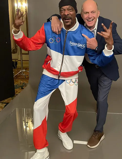 Snoop Dogg Paris Olympicsin 2024 Tracksuit