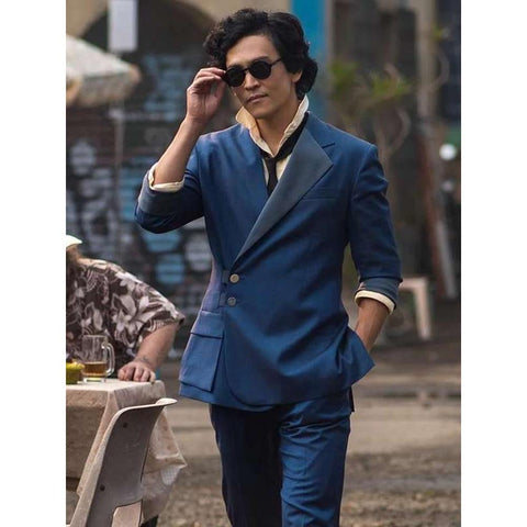 John Cho Spike Spiegel Cowboy Bebop Blue Spike Suit