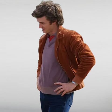 Steve Harrington Brown Bomber Jacket