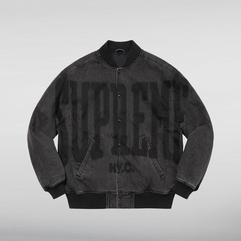 Supreme Denim Black Jacket