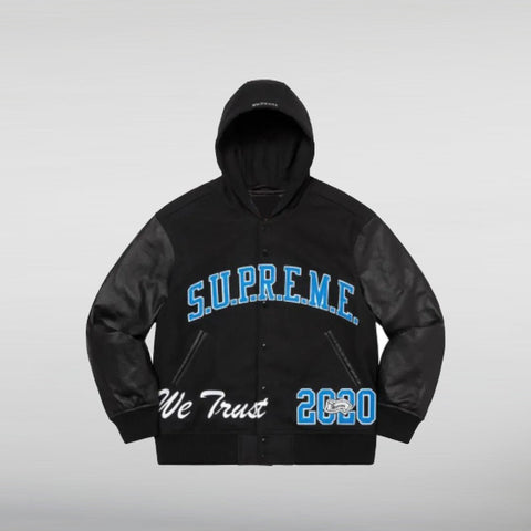 Supreme King Hooded Varsity Hoodie