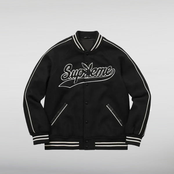 Supreme Playboy Varsity Jacket