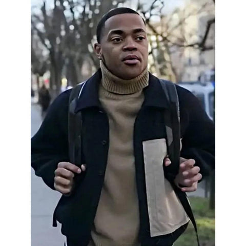 Michael Rainey Jr Power Ghost Black Wool Jacket