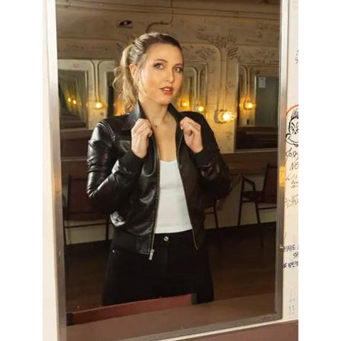 Taylor Tomlinson Have It All 2024 Black Leather Jacket