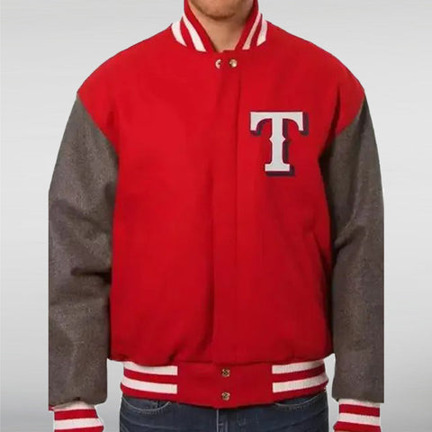 Texas Rangers Varsity Jacket