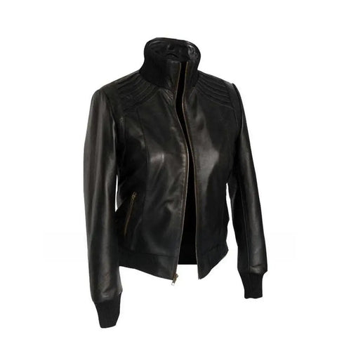 The Flash Movie Cast Black Leather Jacket