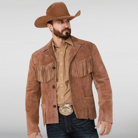 Scully Fringed Suede Leather Jacket