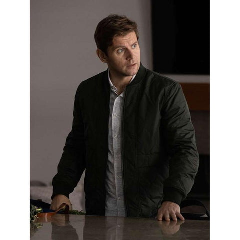 Ariel Reznik The Good Doctor Cast Green Bomber Jacket