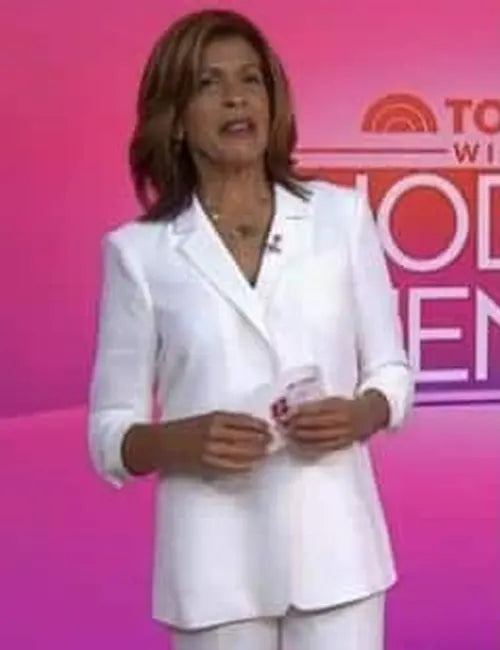 Hoda Kotb White Blazer