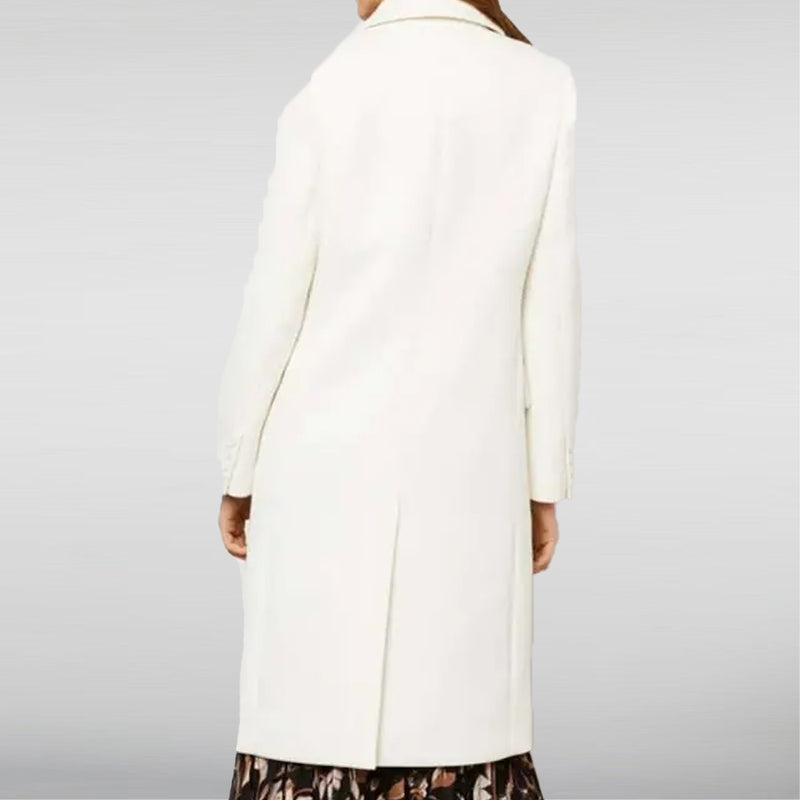 Hoda Kotb White Trench Coat