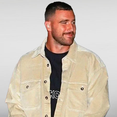 Travis Kelce Corduroy Jacket