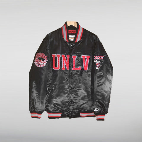 UNLV 90’s Satin Varsity Jacket