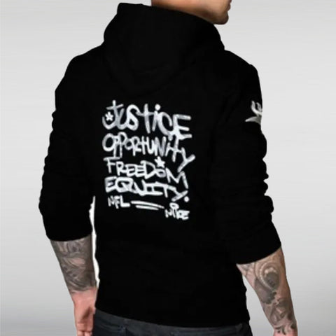 Vikings Inspire Change Black Hoodie