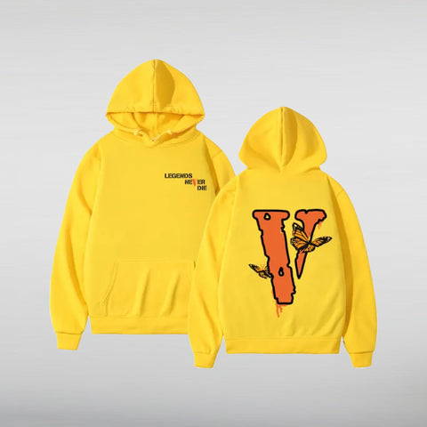 Juice Wrld Vlone Butterfly Hoodie