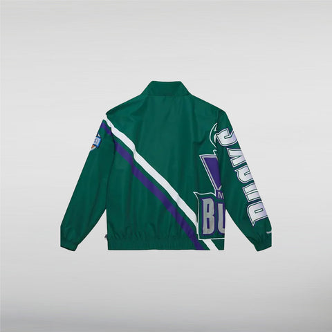 W. Clark NBA Bucks Green Jacket