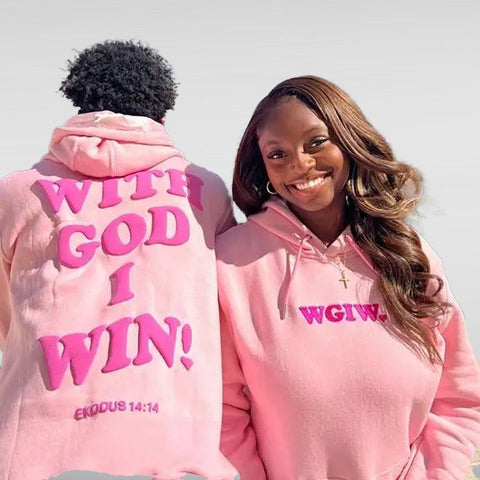 With God I Win Hoodie