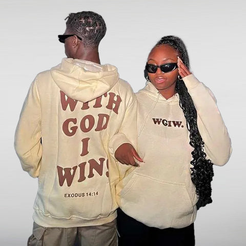 With God I Win Hoodie