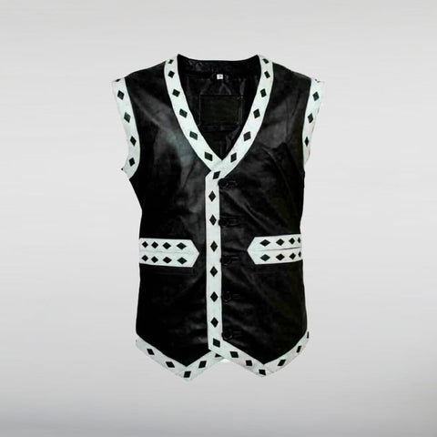 James Remar Warriors Leather Vest