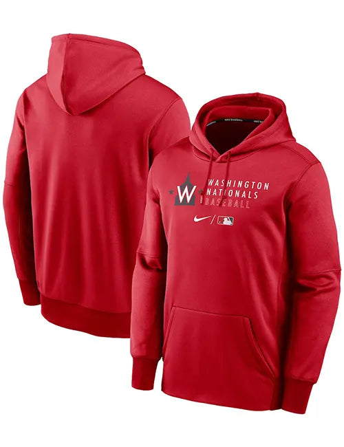 Washington Nationals Nike Red Hoodie