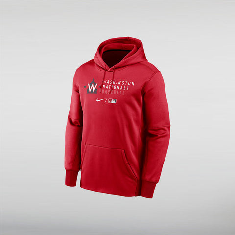 Washington Nationals Nike Red Hoodie