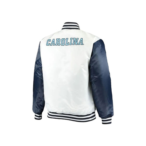 north carolina tar heels jacket back