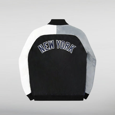 NEW YORK YANKEES VARSITY SATIN JACKET back