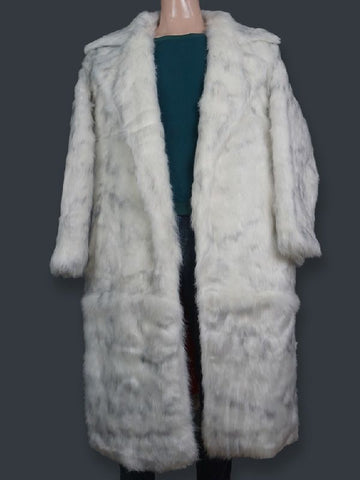 Ryan Gosling White Fur Coat