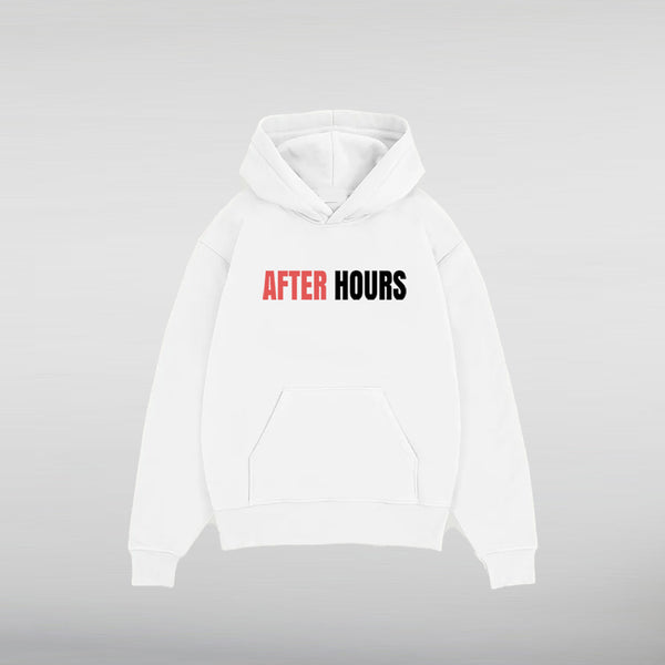 After Hours White Hoodie