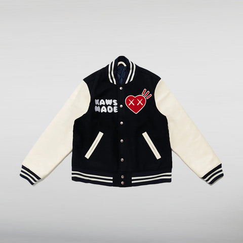 Made Kaws Wool Varsity Jacket