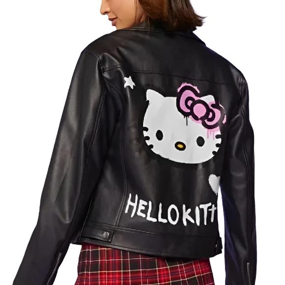 Hello Kitty Forever 21 Black Moto Jacket