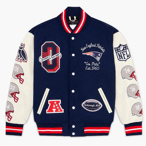 Ovo X Super Bowl Varsity Jacket