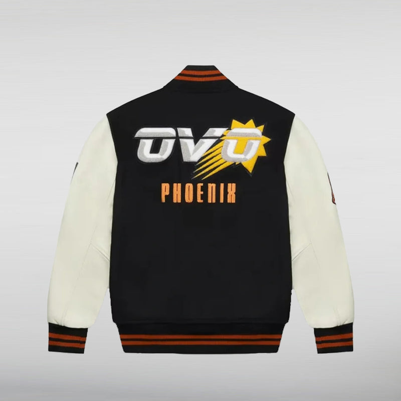 OVO NBA Phoenix Suns Varsity Jacket Back