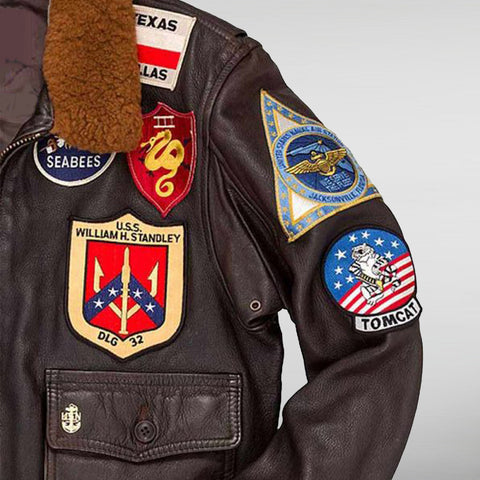 Top Gun Leather Jacket