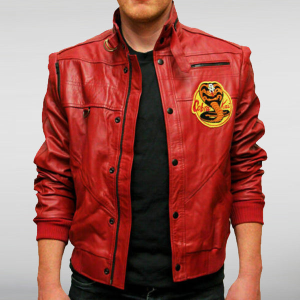 Johnny Lawrence Cobra Kai Leather Jacket