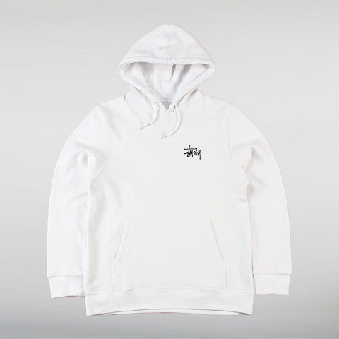 Stussy White Pullover Hoodie