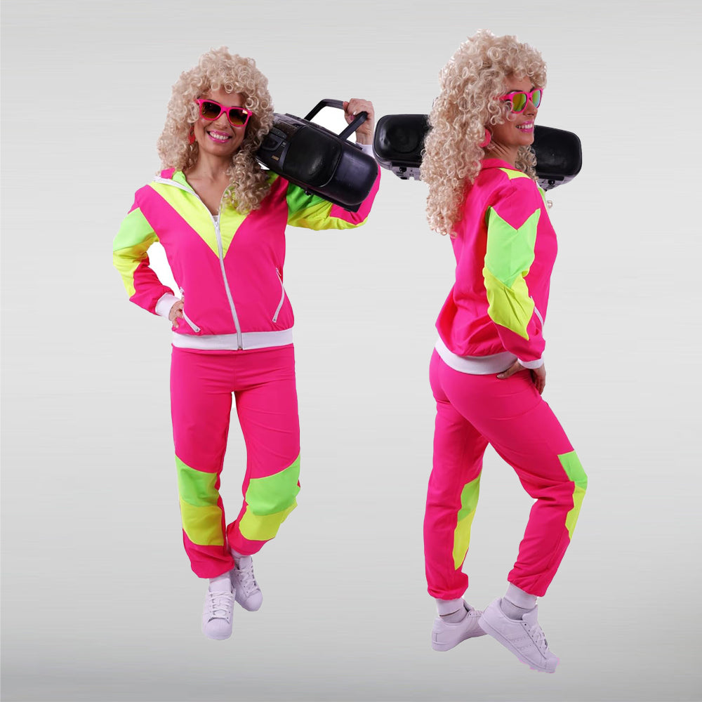 90s Windbreaker Tracksuit - Shell Suit Costume — Cosplay Street