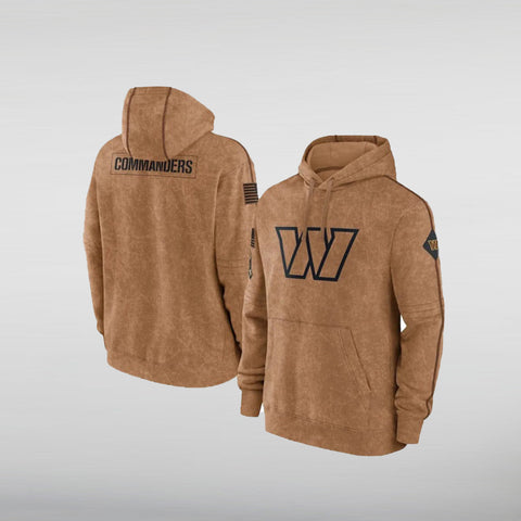 Washington Commanders salute to service hoodie